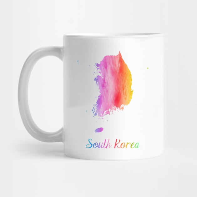 South Korea Tie Dye by MadyJustForFun